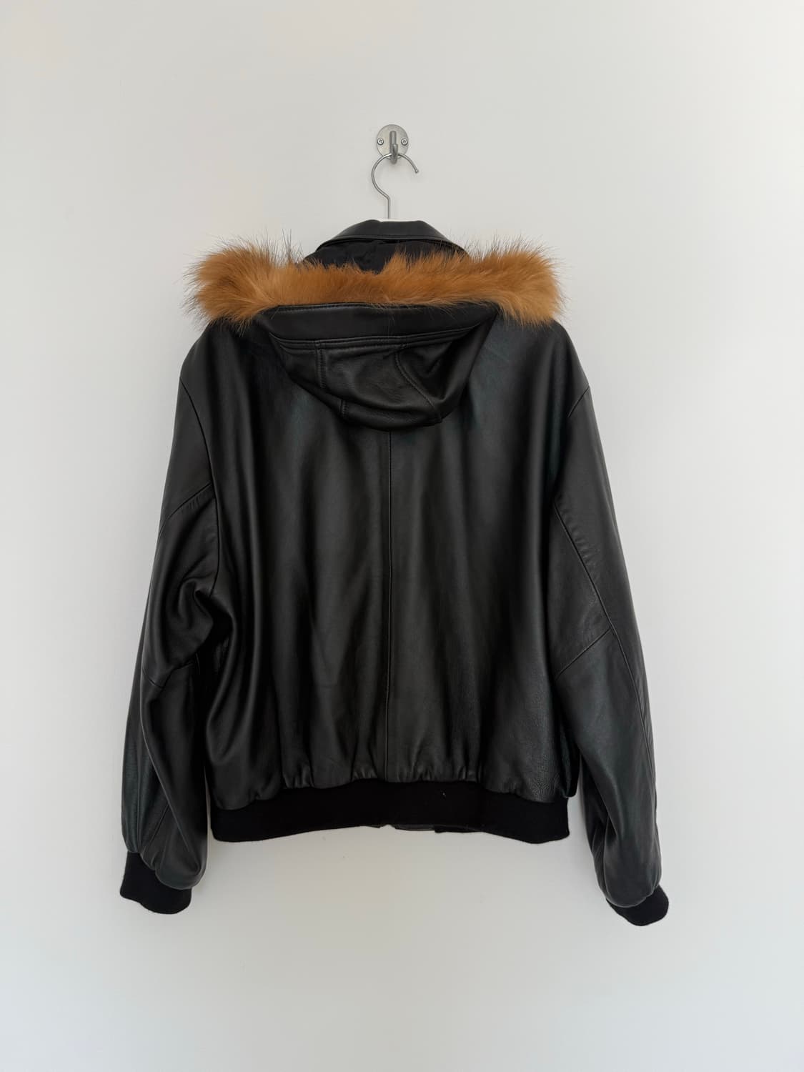 Supreme x schott 24ss 레더 후드 퍼 자켓 상품이미지9