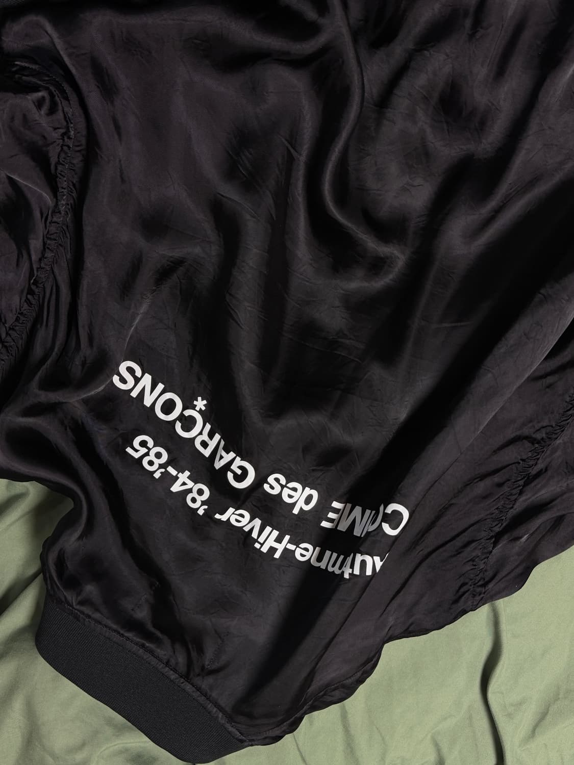 [XL] 꼼데가르송 cdg 스태프 블루종 상품이미지2