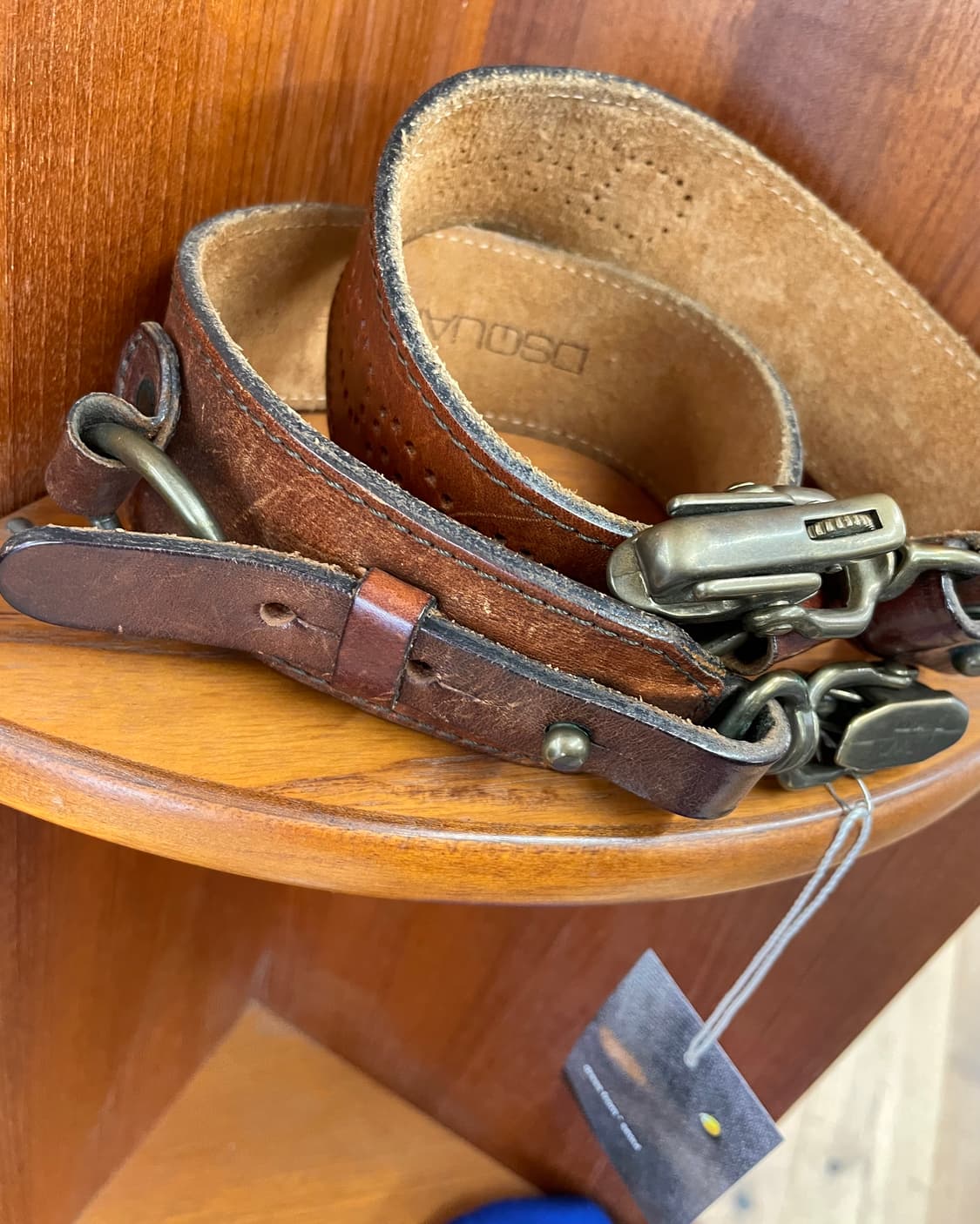 디스퀘어드 2 레더 벨트 상품이미지6