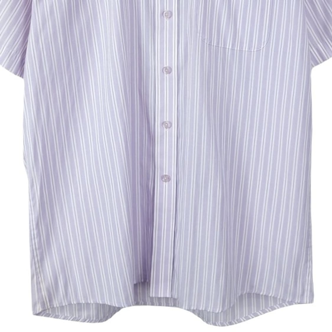 [발렌시아가] 로고 자수 빈티지 스트라이프 반팔 셔츠 P01623 상품이미지5