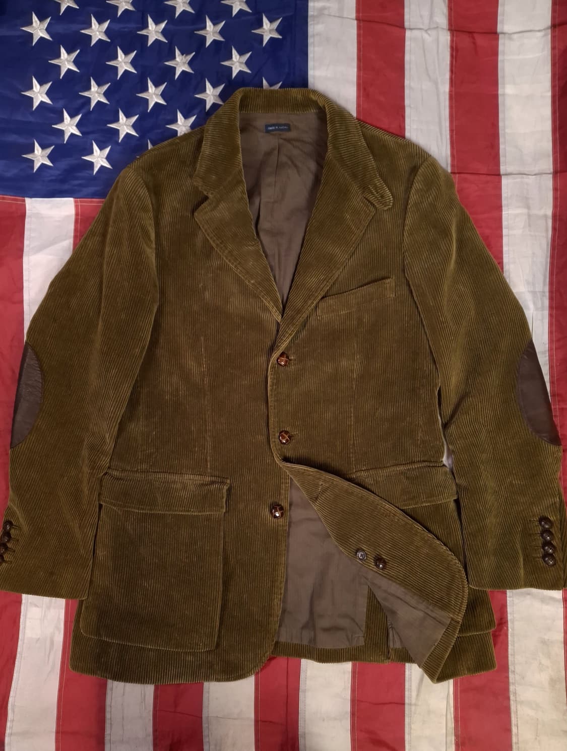 오리지날 랄프로렌 폴로 코듀로이 클래식 3버튼  블레이져. 상품이미지1