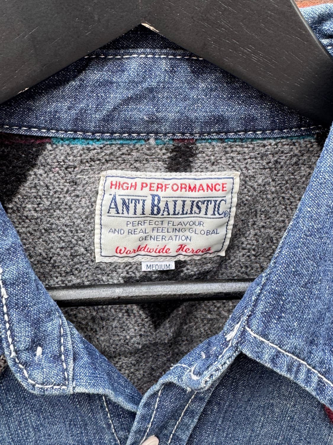 Anti Ballistic 에스닉 웨스턴 데님셔츠 상품이미지5