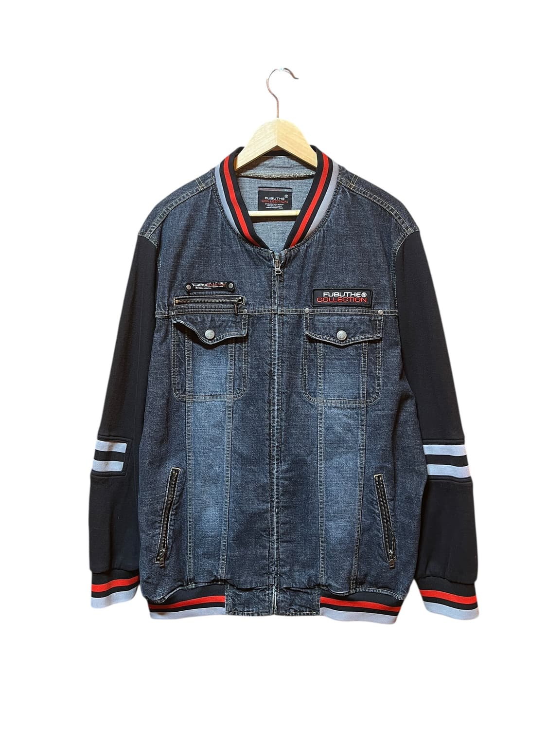 FUBU 00s Denim Jacket XL 상품이미지1