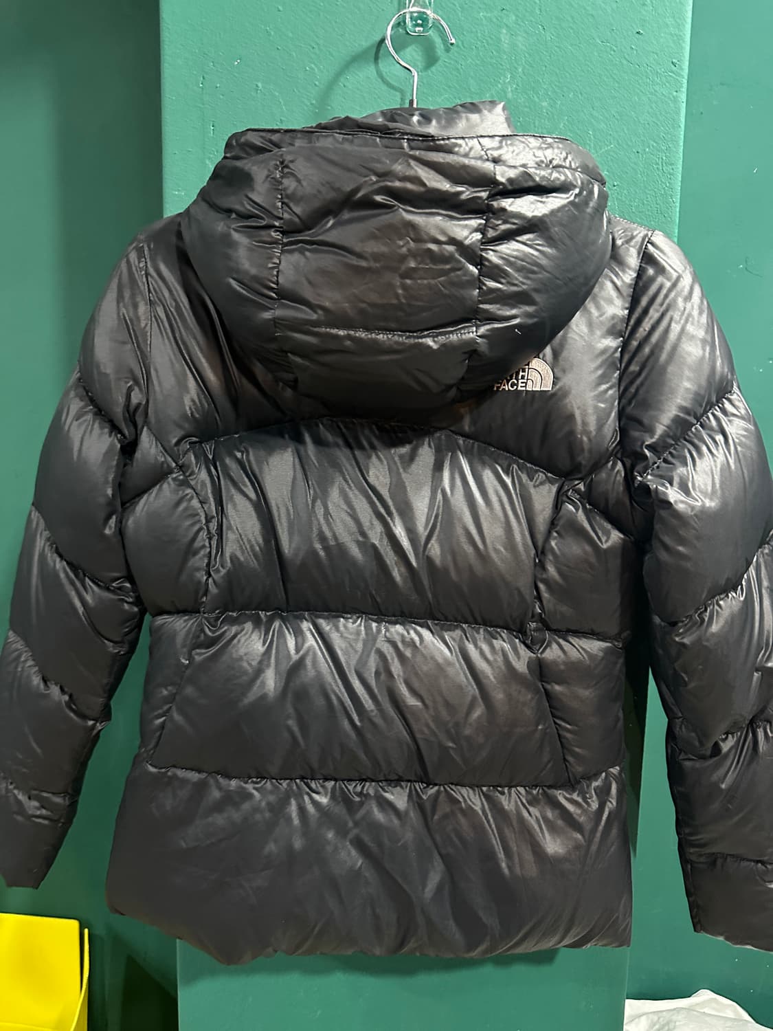 노스페이스 후드경량패딩 블랙S 상품이미지5