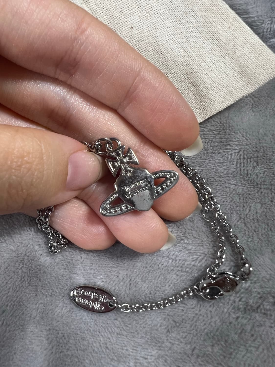 비비안웨스트우드 아리엘라 핑크 목걸이 상품이미지7