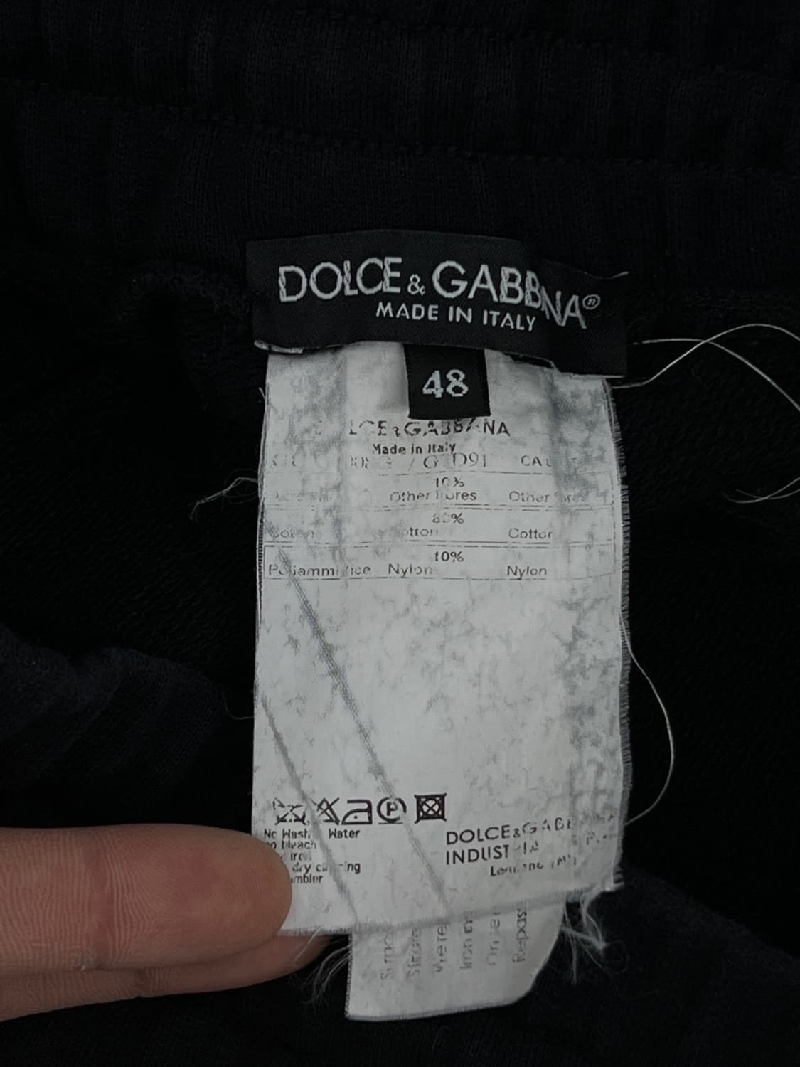 돌체앤가바나 레이싱 패치 트랙 팬츠 상품이미지9