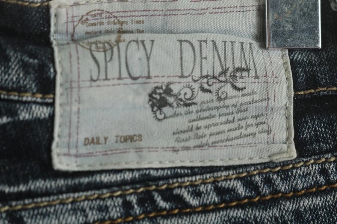 THEORIA 데님 숏팬츠 핫팬츠 반바지 갸루 와투케 y2k 상품이미지4