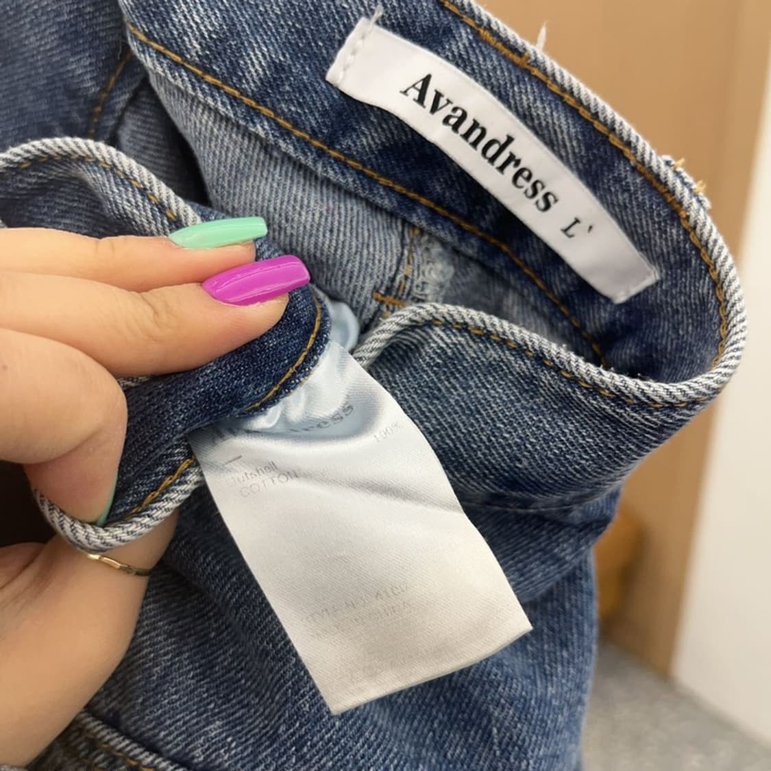 어반드레스 아방가르드 오버핏 힙합 데님 카고팬츠 L C06791 상품이미지6