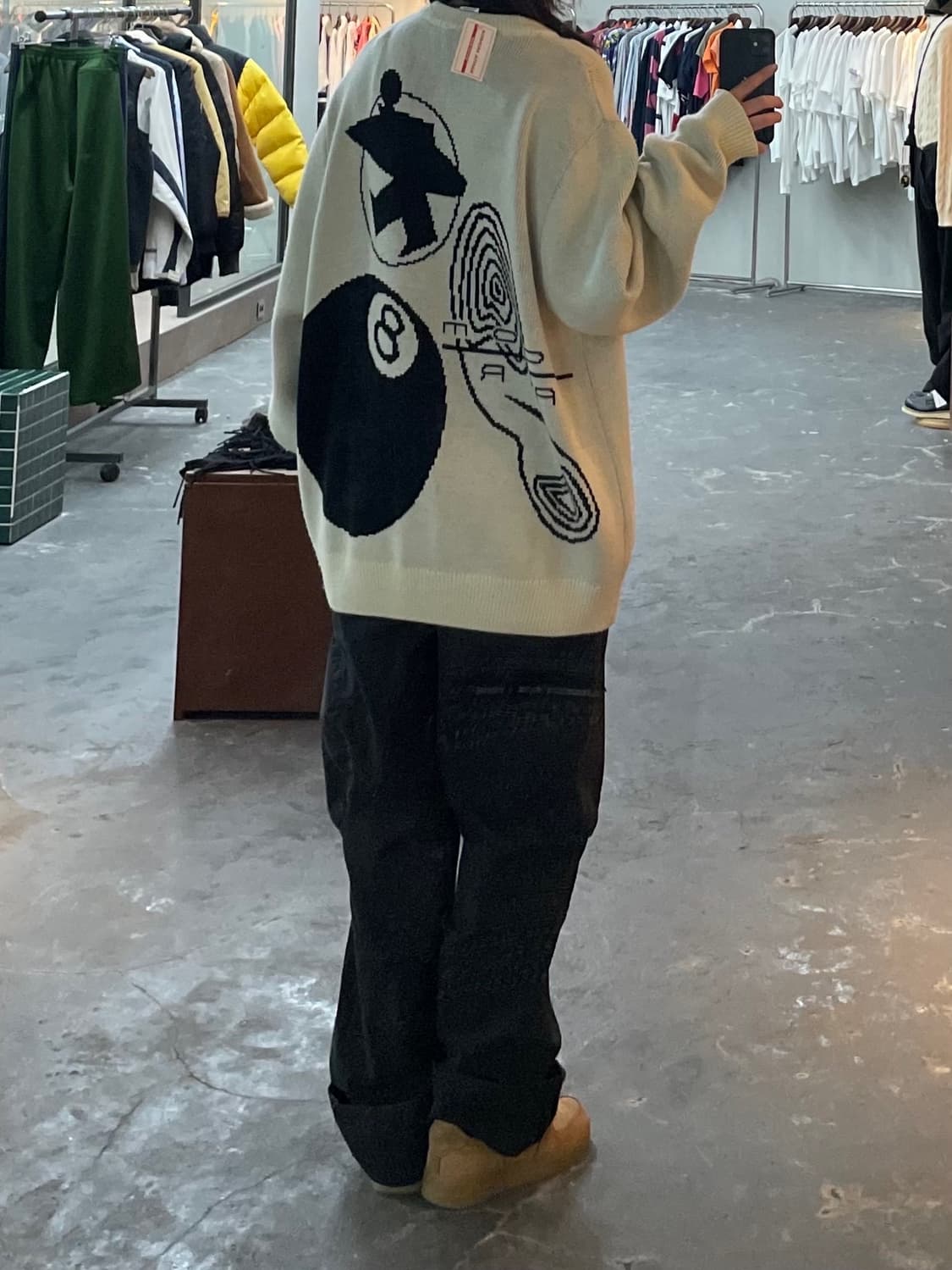 나이키 X 스투시 NRG 롱 슬리브 니트 스웨터 H987 상품이미지2