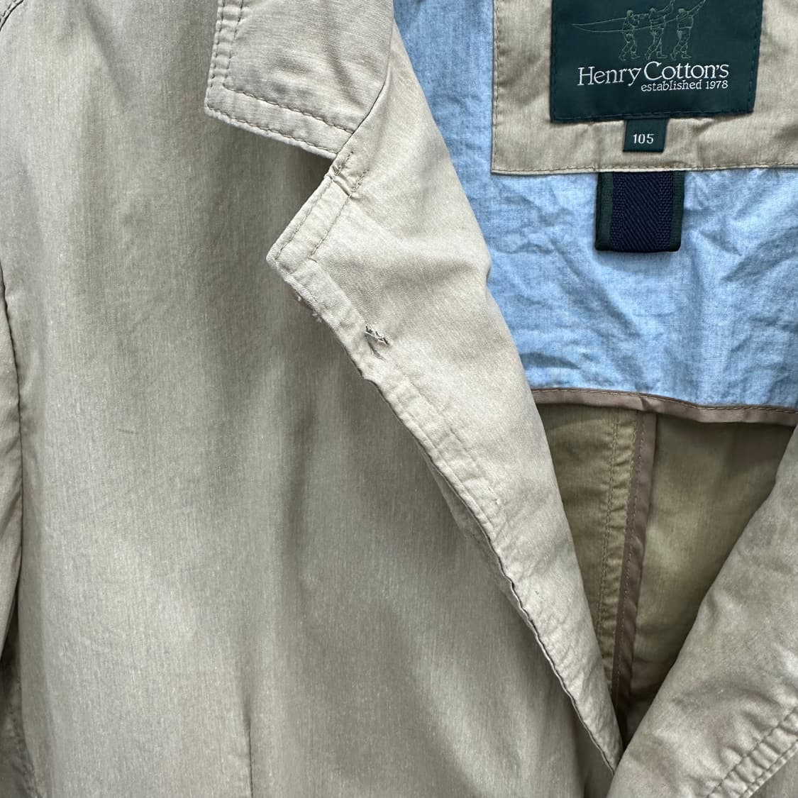 105 헨리코튼 남자 고튼 블레이져 자켓 상품이미지7