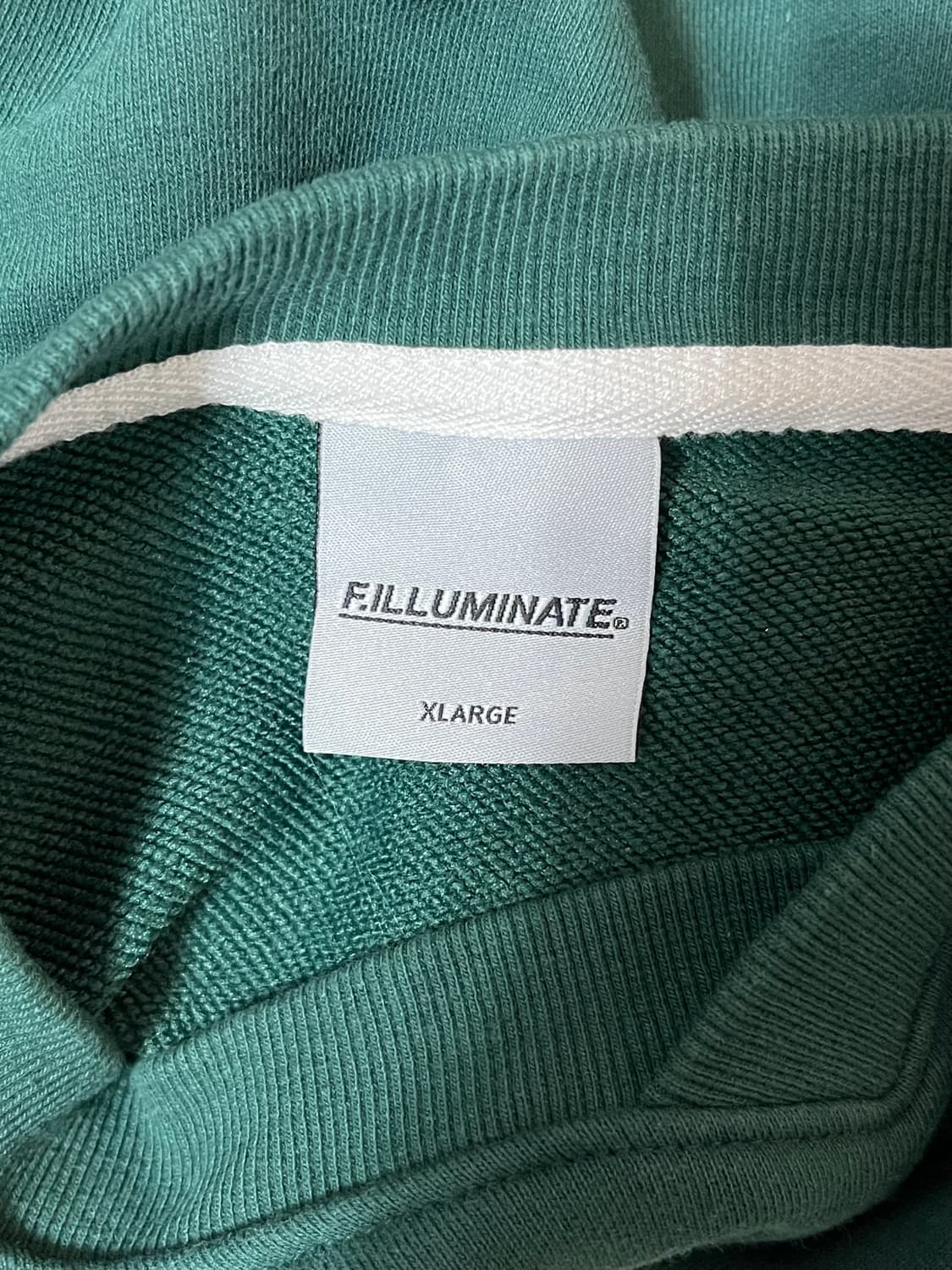 필루미네이트 오버핏 오리지널 트랙 스웨트 셔츠(그린) 상품이미지6