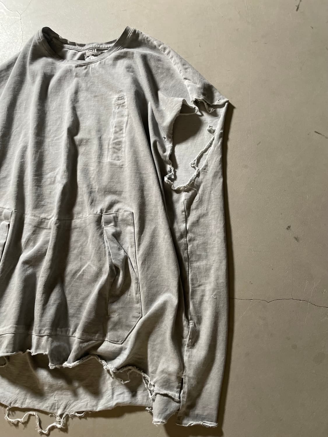  Kz Atelier Destroyed Layered Cutsew 상품이미지2