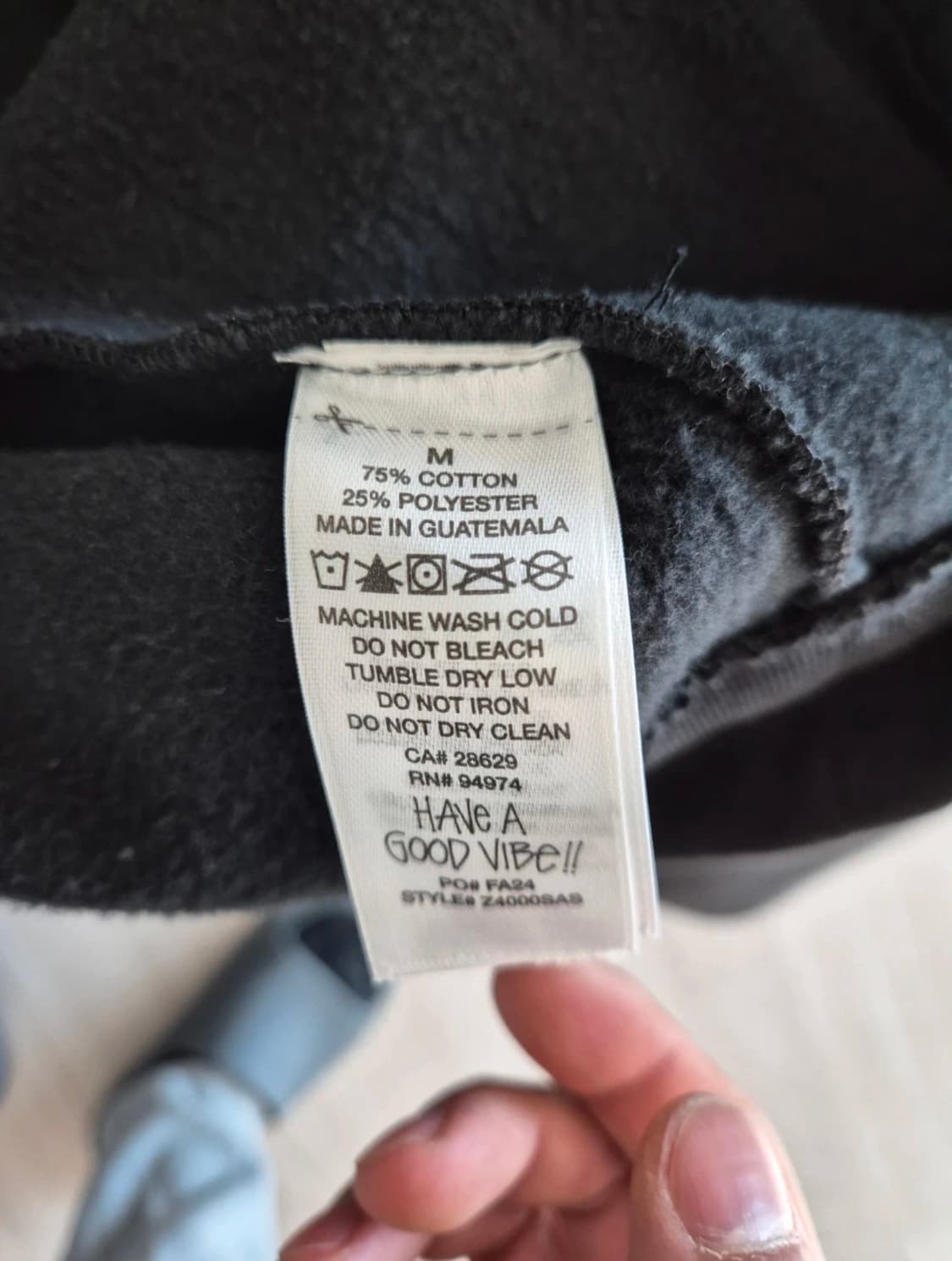 24FW 스투시 워커 후드 M 상품이미지5