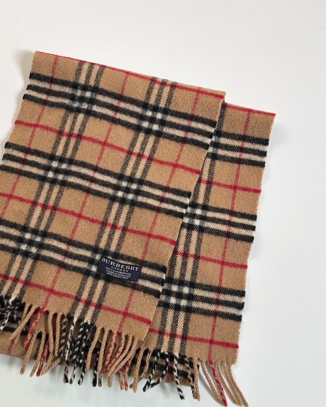 Burberrys 버버리 램스울 노바체크 머플러 상품이미지4