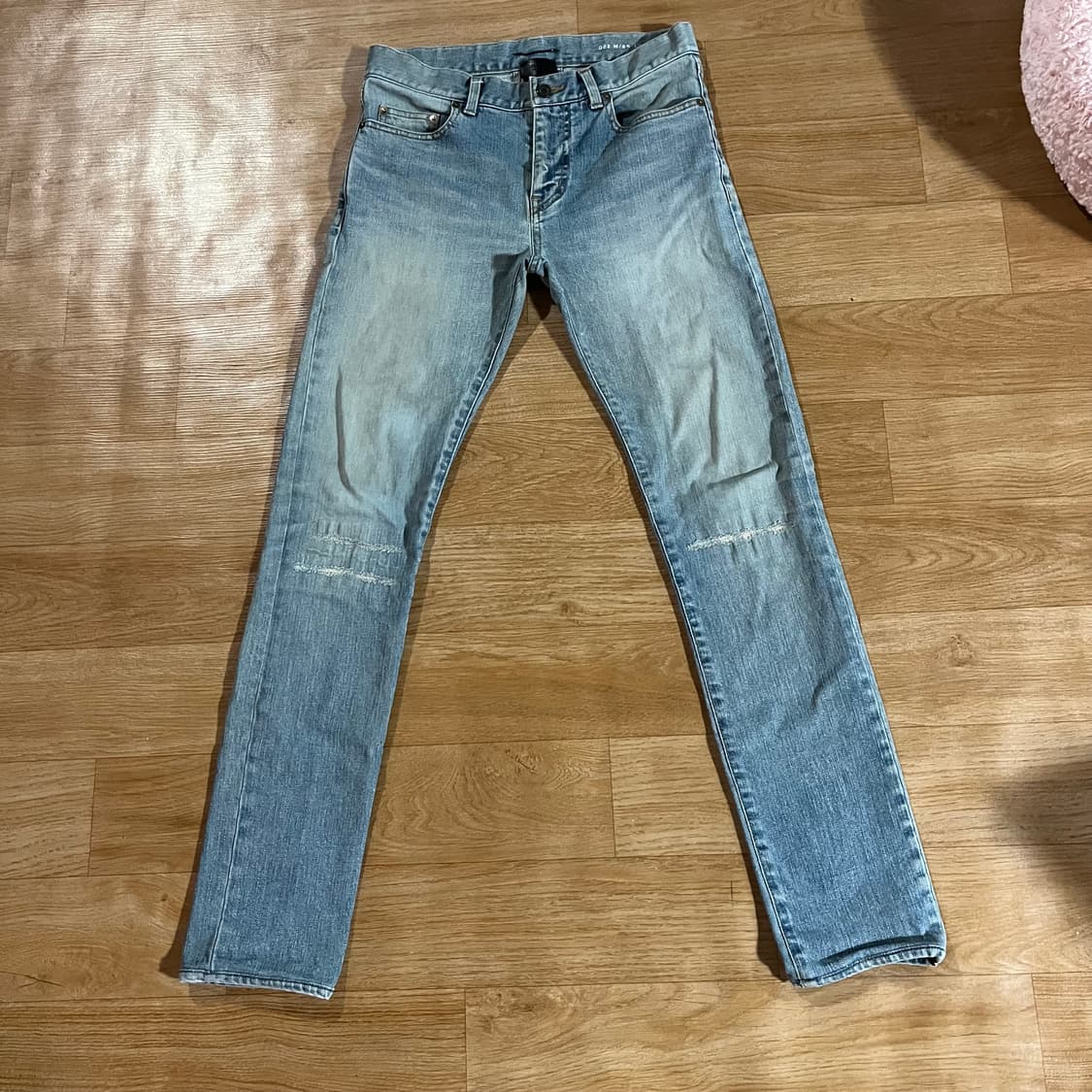 [29-30] 생로랑 디스 연청바지 상품이미지5