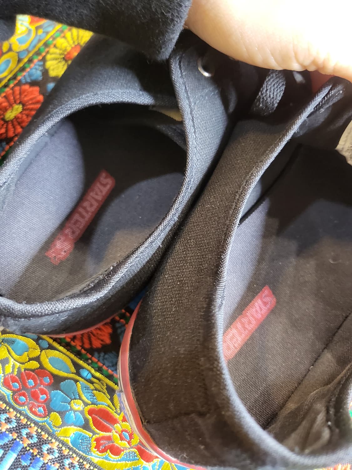 스타터 블랙 켄버스  스니커즈 상품이미지5