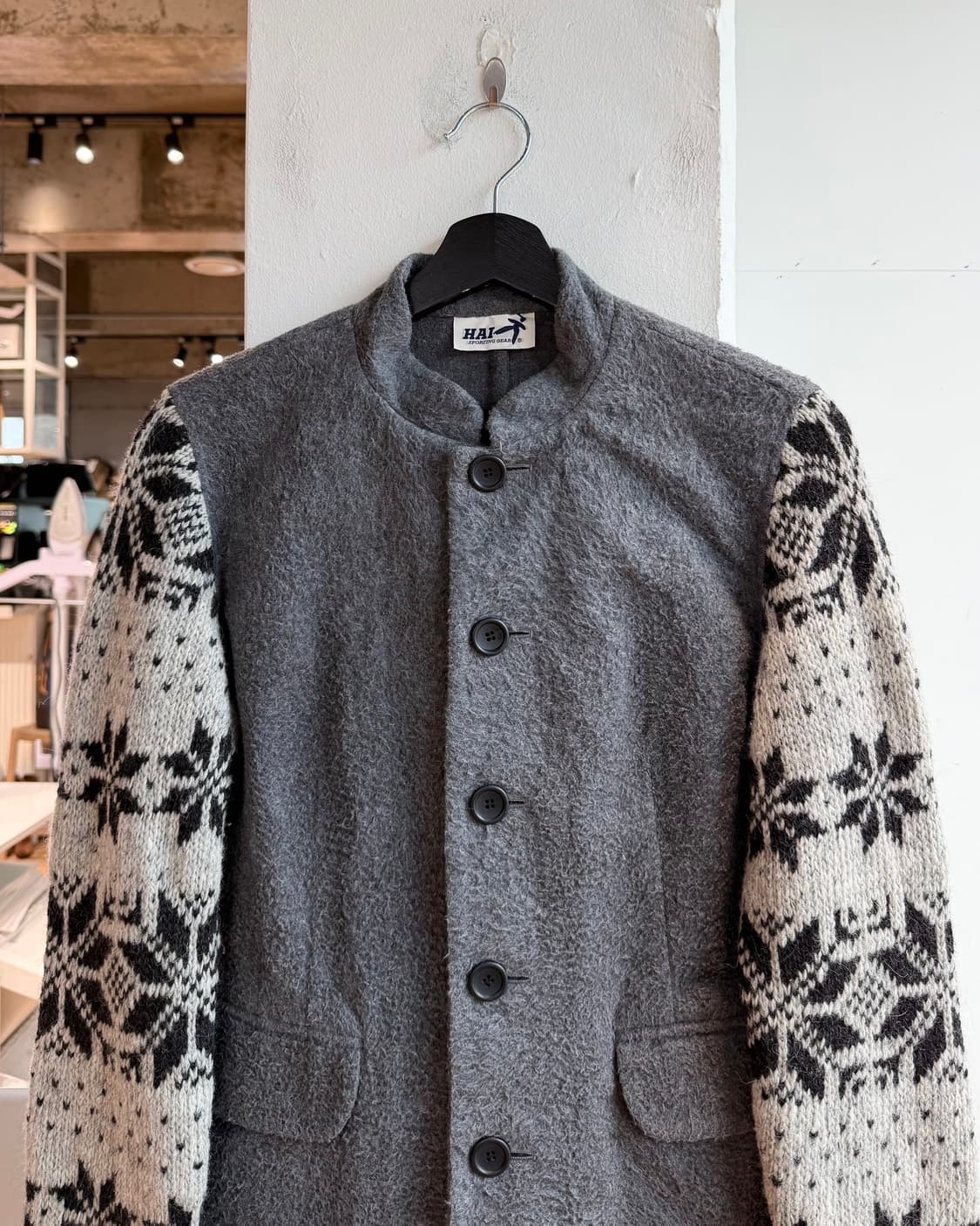 하이 스포팅 기어 그레이 숄카라 노르딕 자켓  상품이미지3