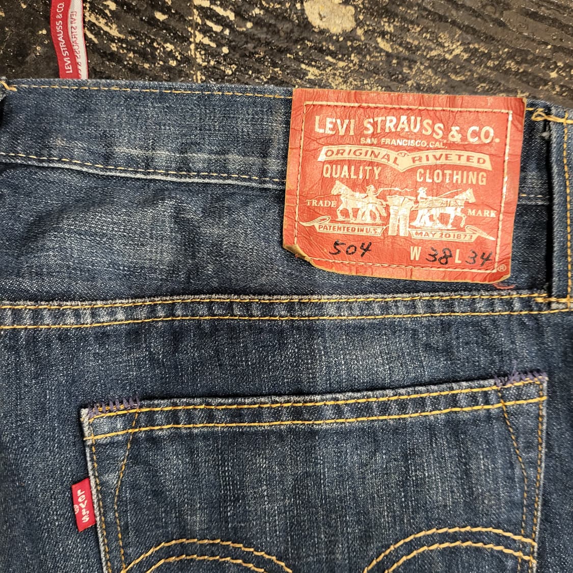 리바이스 청바지 504 (38) 상품이미지7