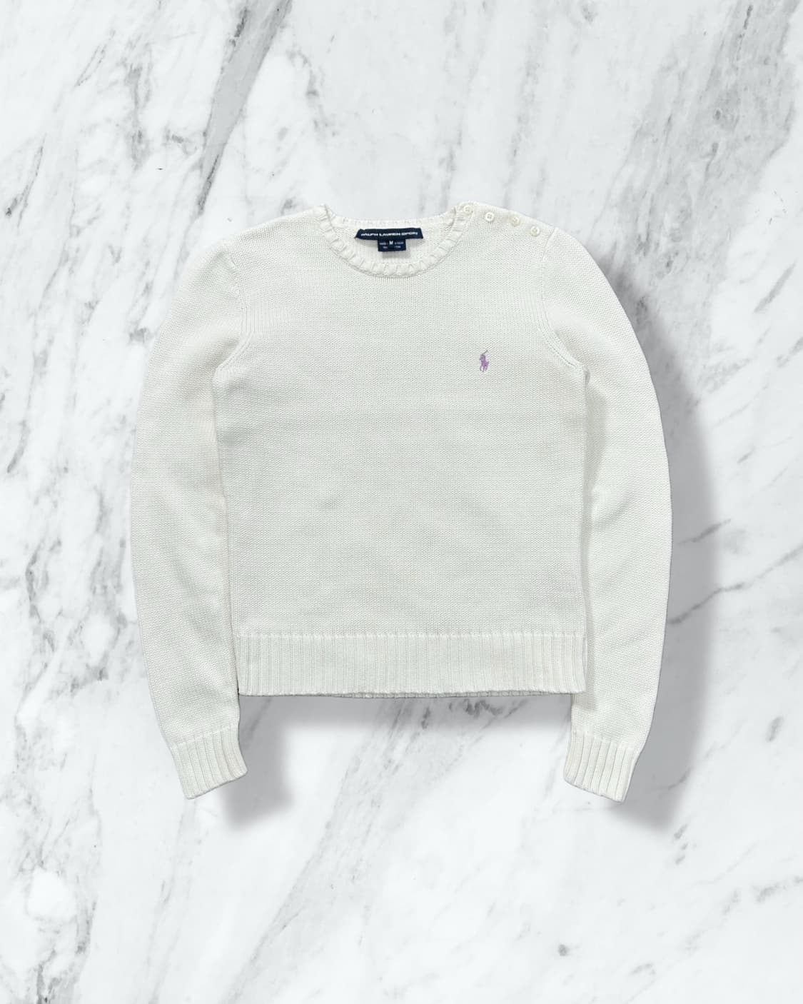 폴로 랄프로렌 스포츠 퍼플 포니 니트 상품이미지1