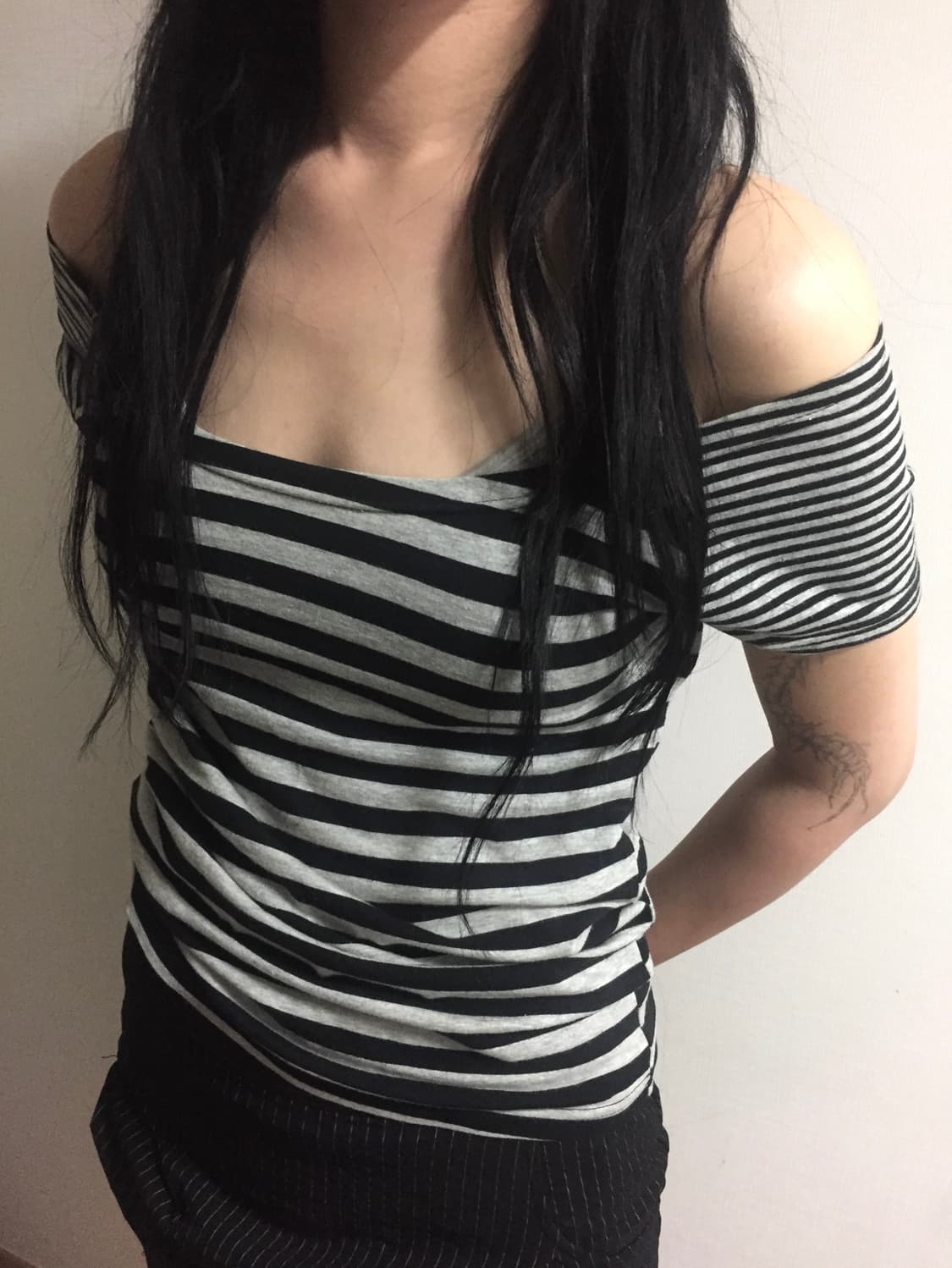 빈티지 스트라이프반팔 상품이미지4