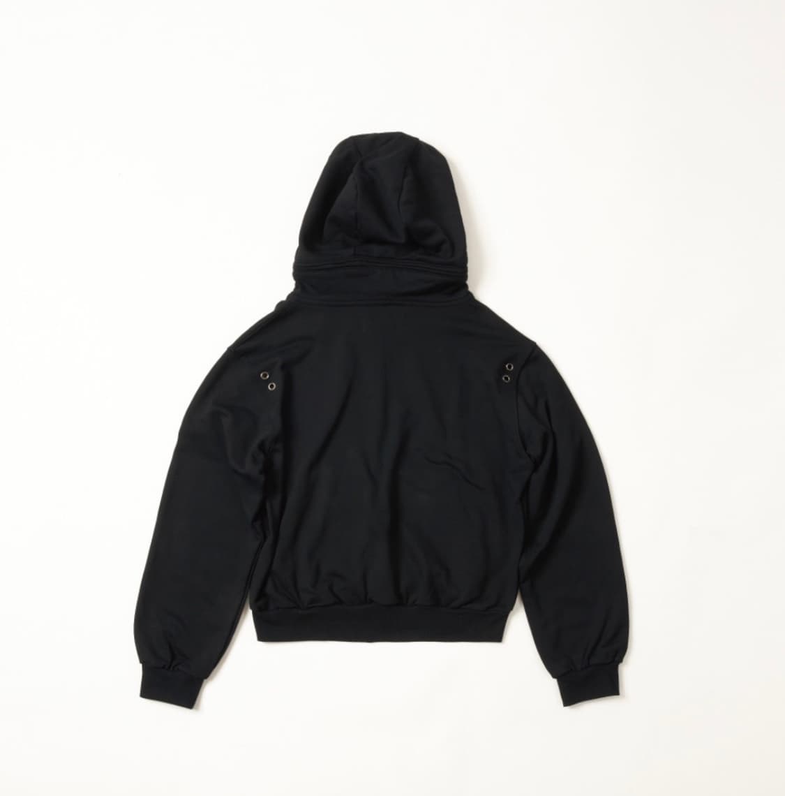 플리즈프로젝트 투웨이 후드 블랙 상품이미지4