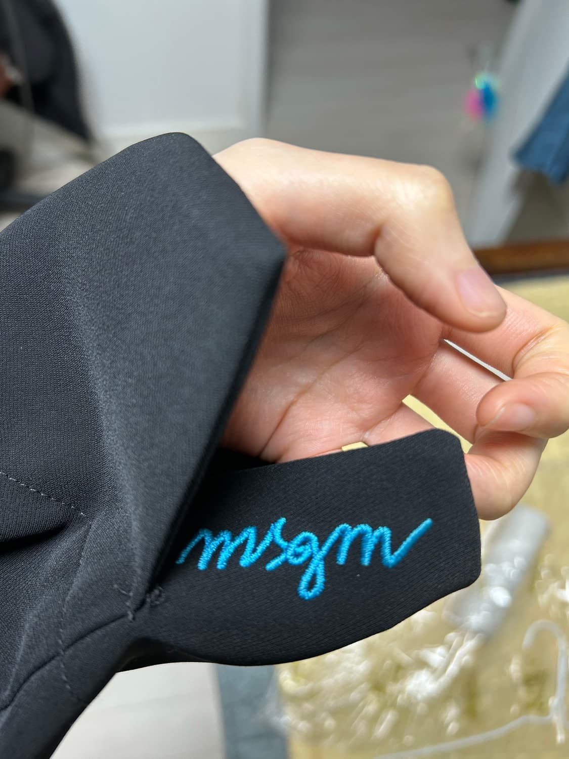 빈티지 파랑디테일 자켓 상품이미지3