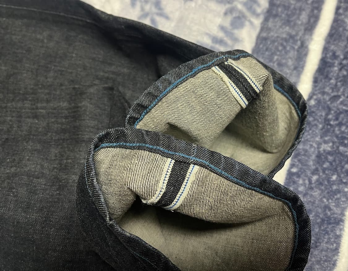 스투시x리바이스 콜라보 셀비지 데님 30/30 501 상품이미지3