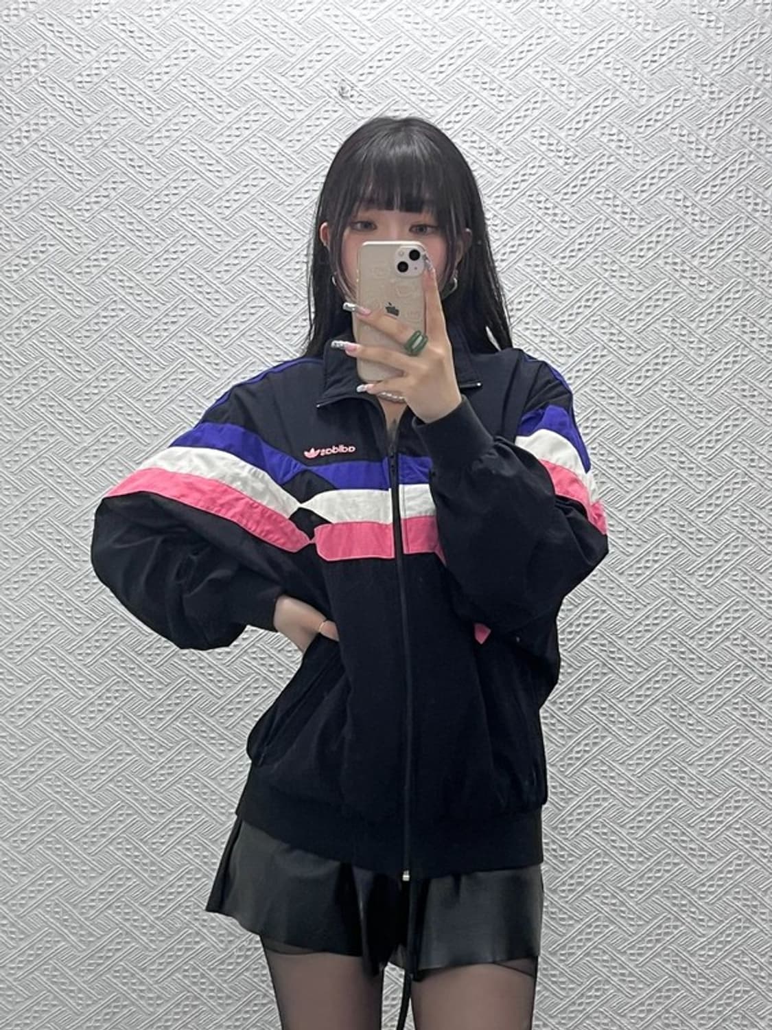 아디다스 올드스쿨 레트로 키치 90's 바람막이 자켓 105 C12601 상품이미지1
