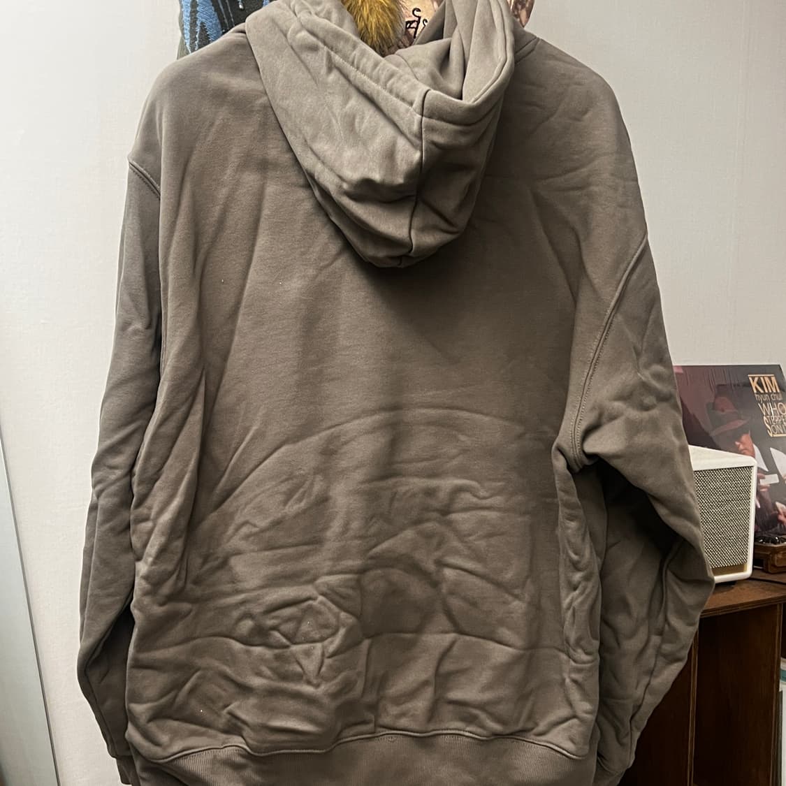 크리틱 데빌 후드 카키 상품이미지2