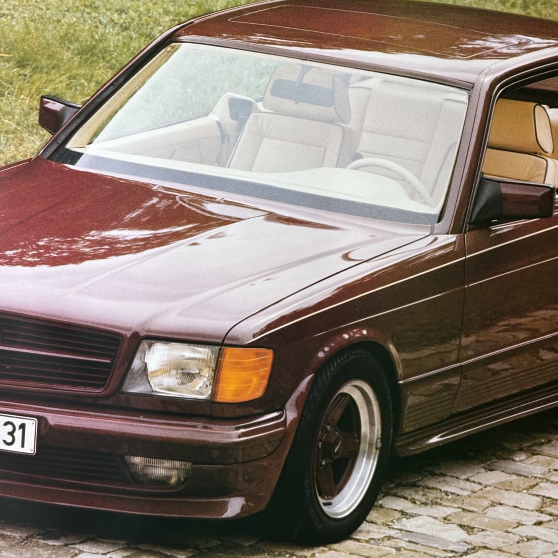 MERCEDES BENZ 500 SEC AMG 벤츠 포스터 상품이미지3