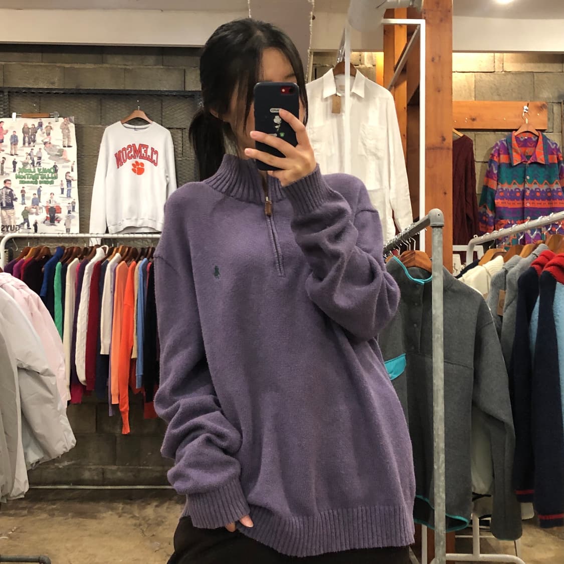 폴로 랄프로렌 하프집업 니트 상품이미지2