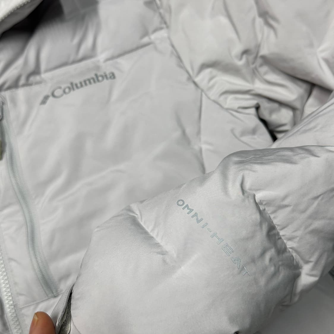 컬럼비아 옴니히트 구스다운 경량패딩 L 상품이미지3
