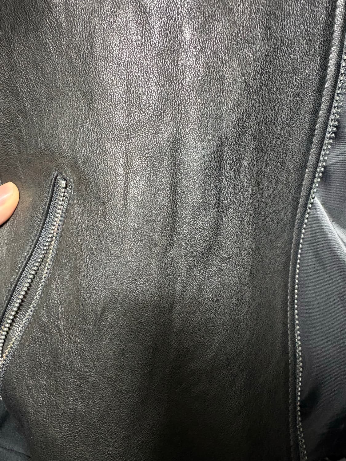 느와르 라르메스 레더자켓 상품이미지5