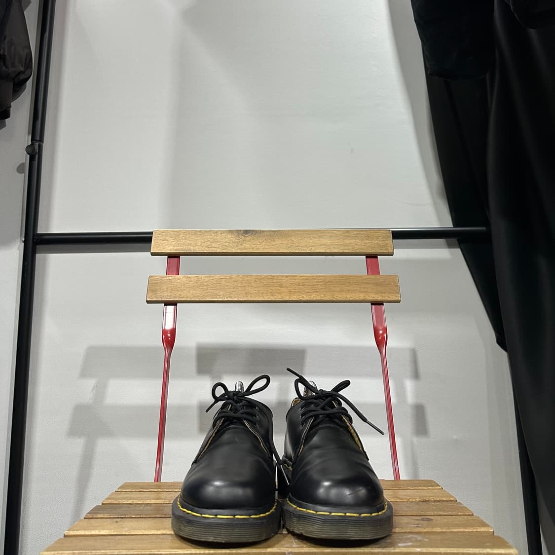 UK5 240-245) 닥터마틴 로퍼 여성 여자 구두 1461 블랙 3홀 상품이미지2