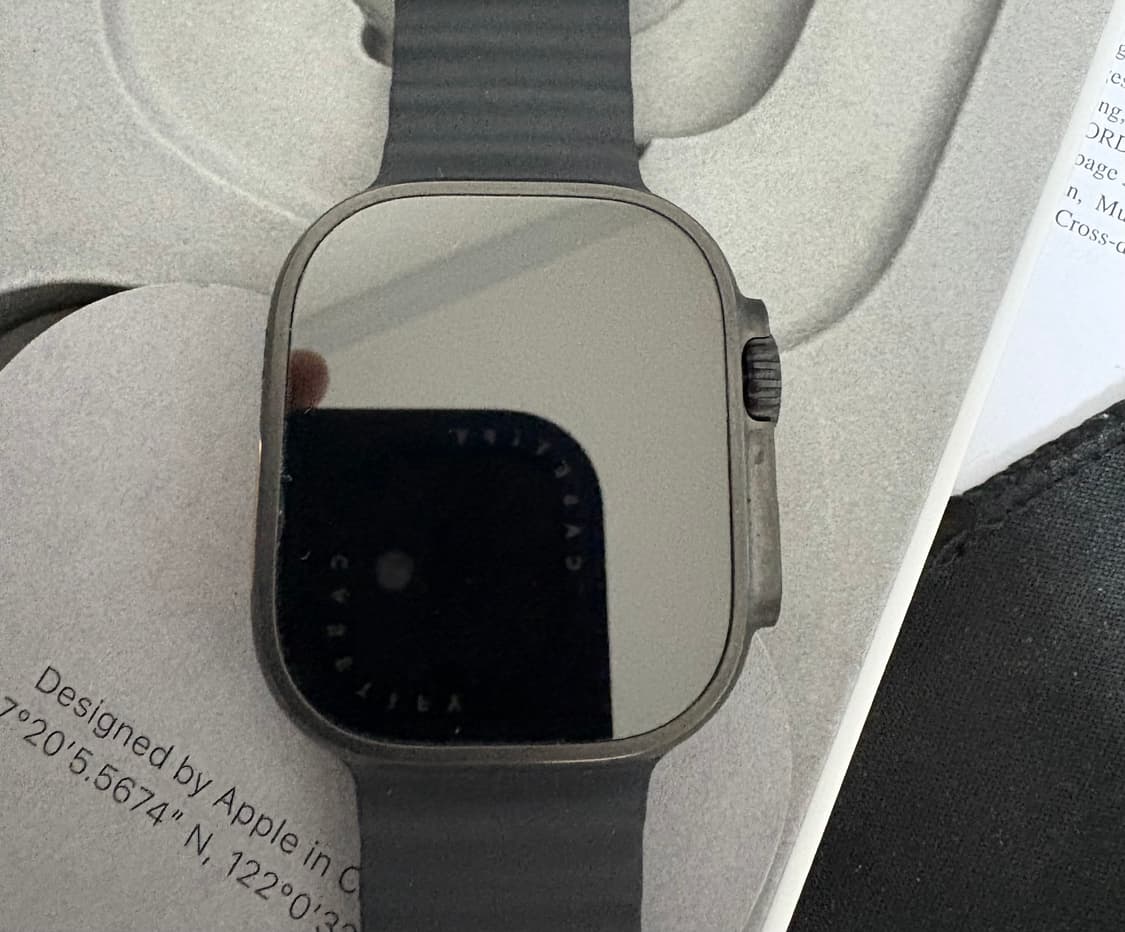 애플워치 울트라2 티타늄 블랙 상품이미지2