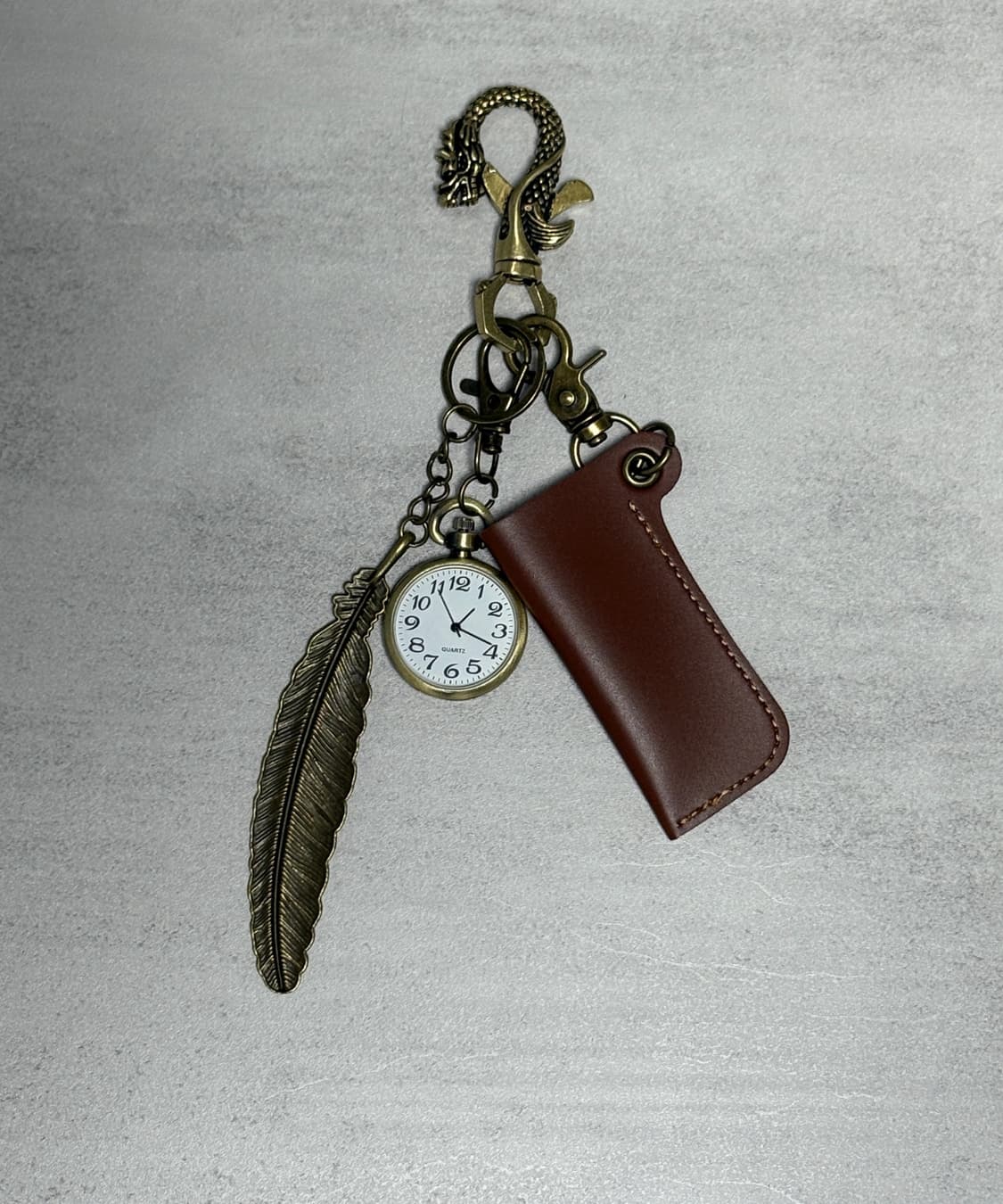 청동 빈티지 키링🐲 상품이미지1