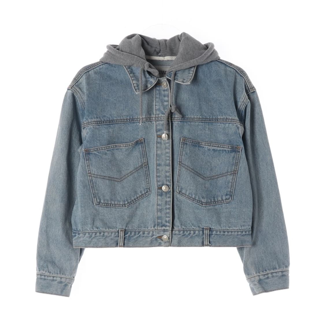 MIXXO 후드 데님 자켓 S 상품이미지1