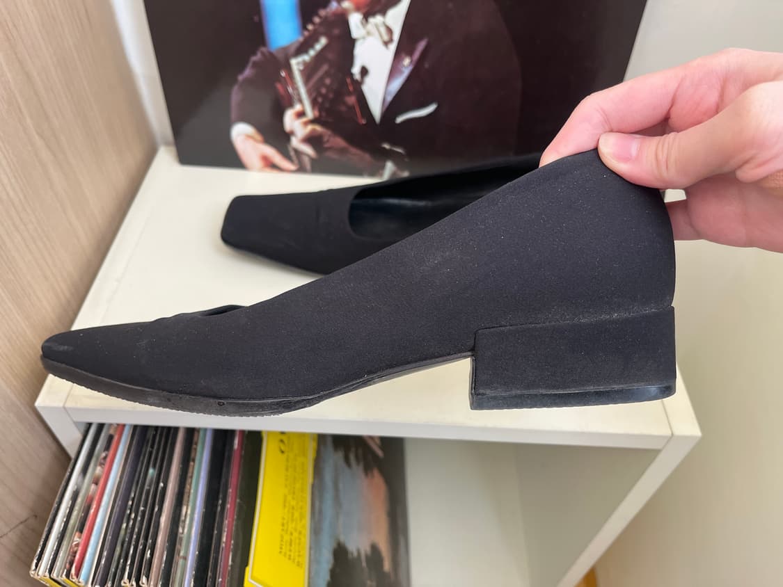 프라다 나일론 스퀘어 슈즈 38 상품이미지3