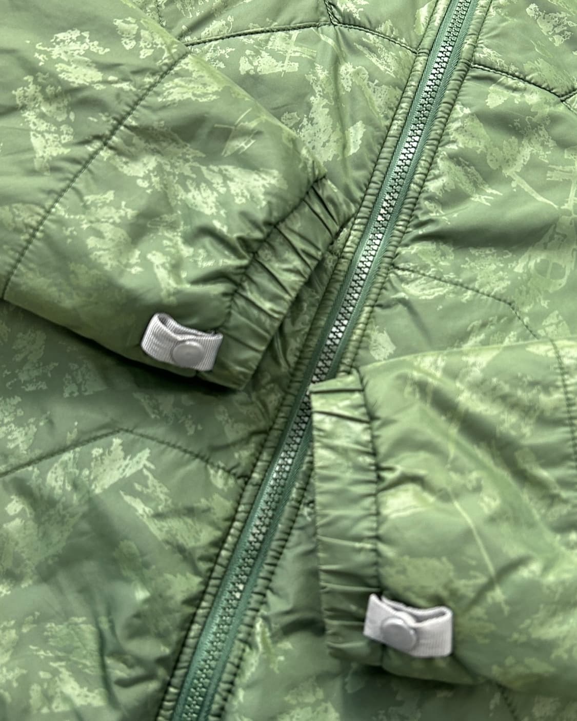 노스페이스 그린 경량 패딩  상품이미지5