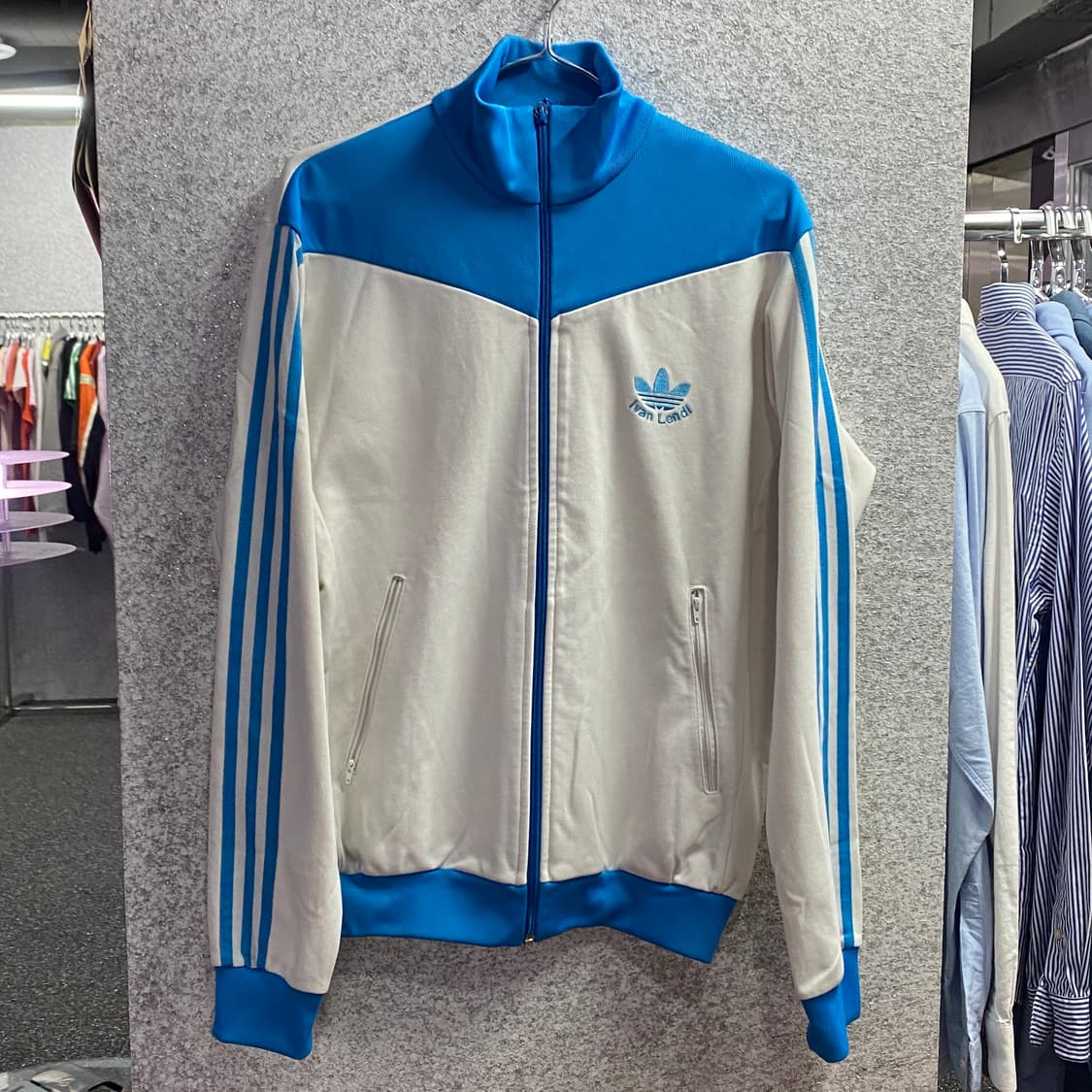 아디다스 00s 화이트 배색 트랙탑 져지 B3136 상품이미지2