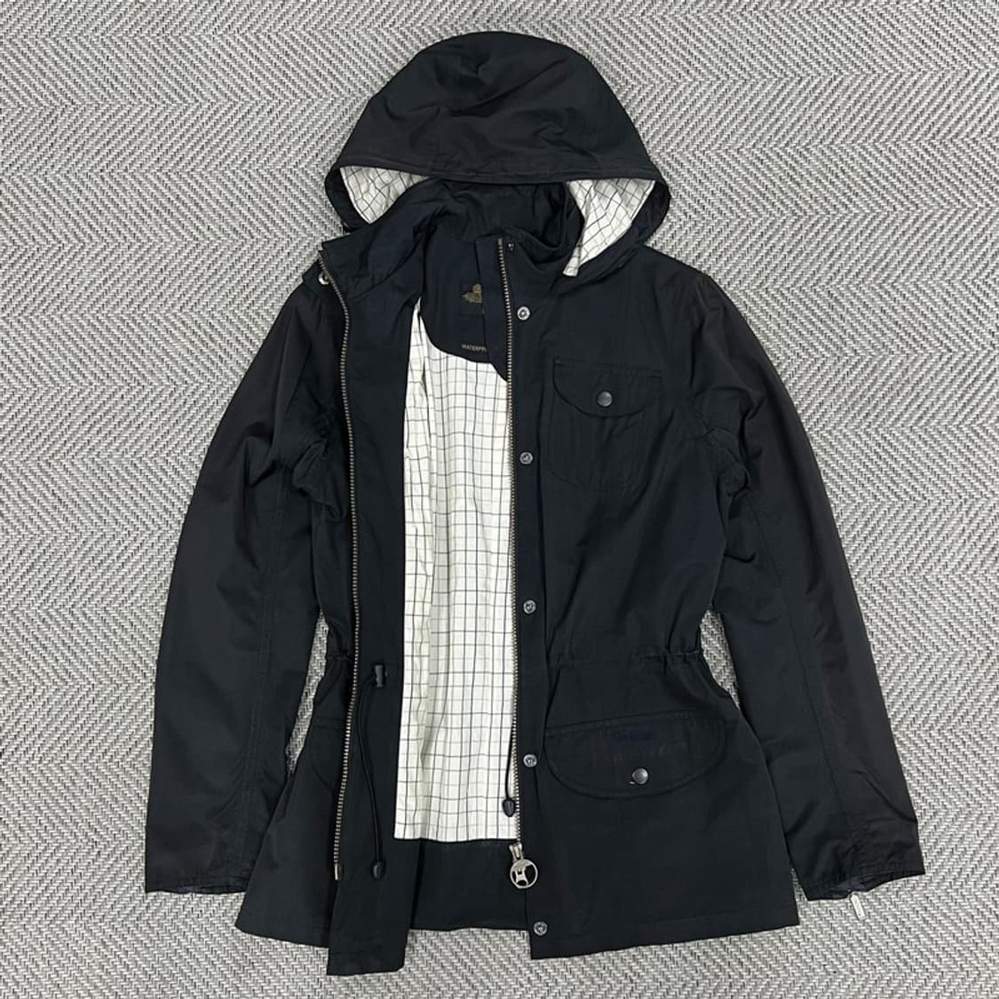 바버 워터프루프 후드 자켓 v0758 상품이미지5