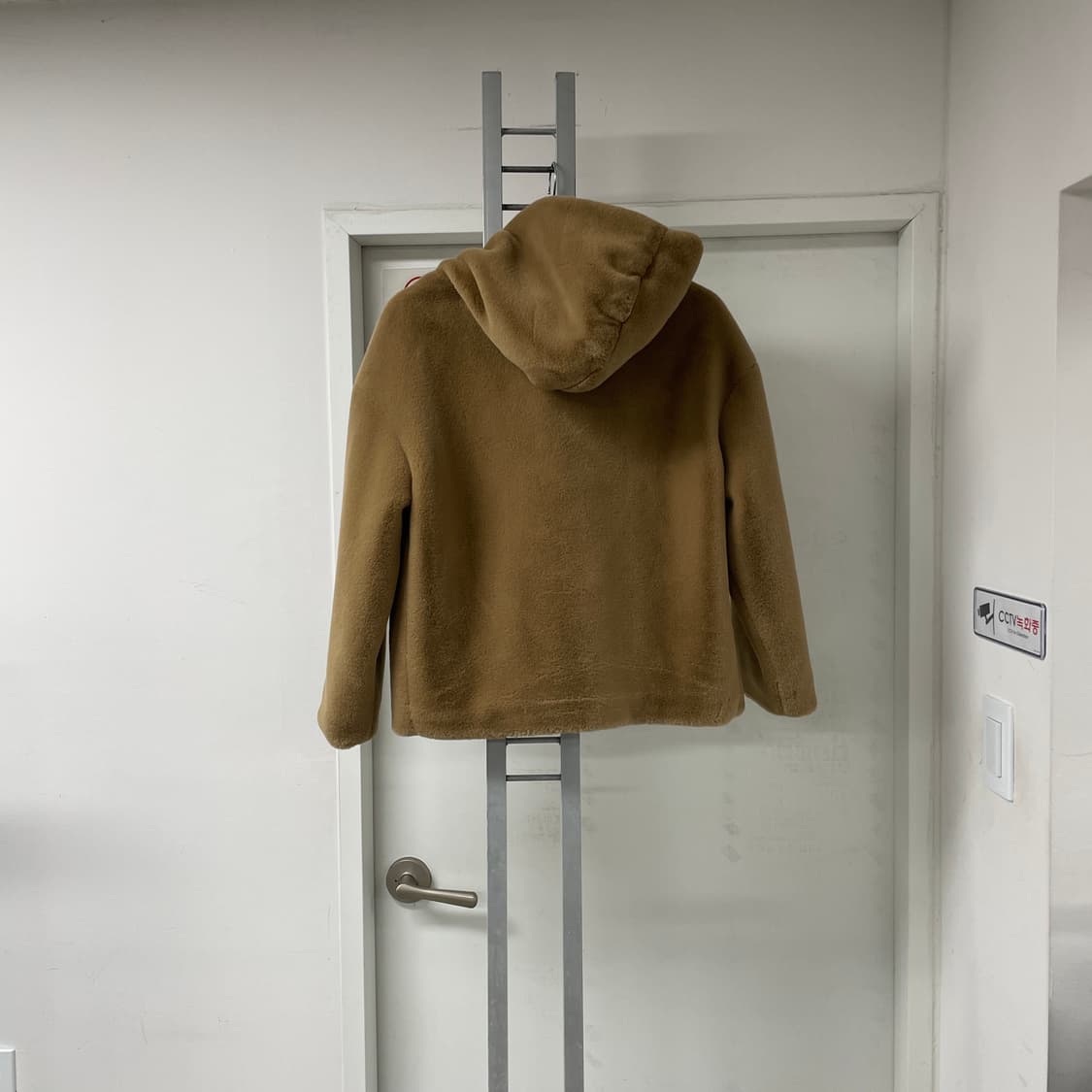 베네통 후드 퍼 자켓 S(W) 상품이미지6