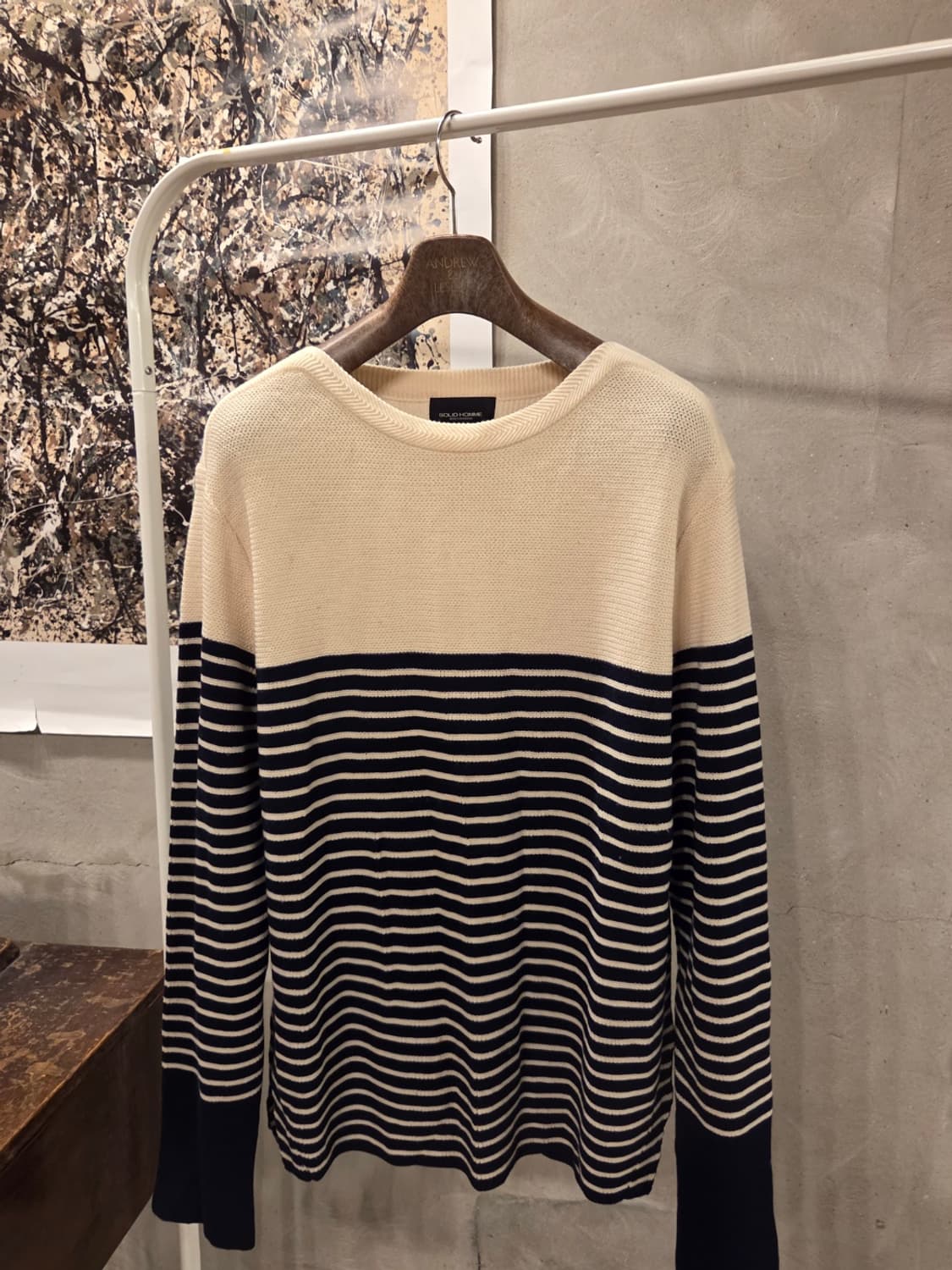 솔리드옴므 니트 상품이미지6