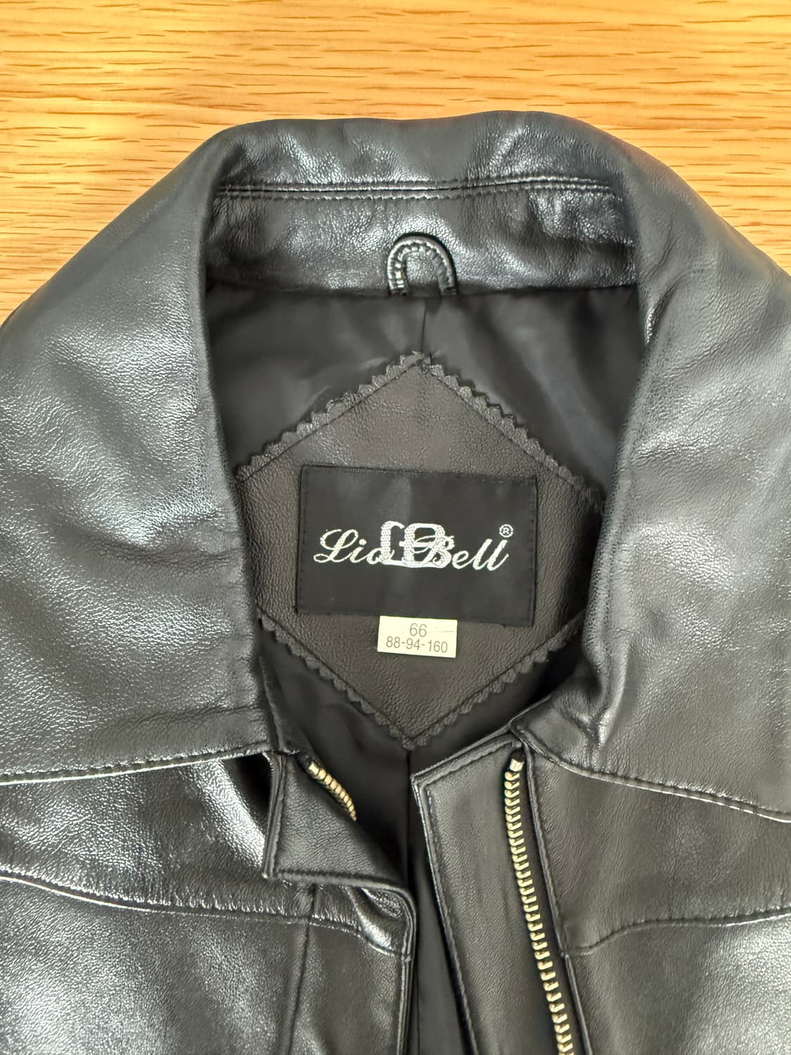 Pre owned 램스킨 레더자켓 상품이미지6