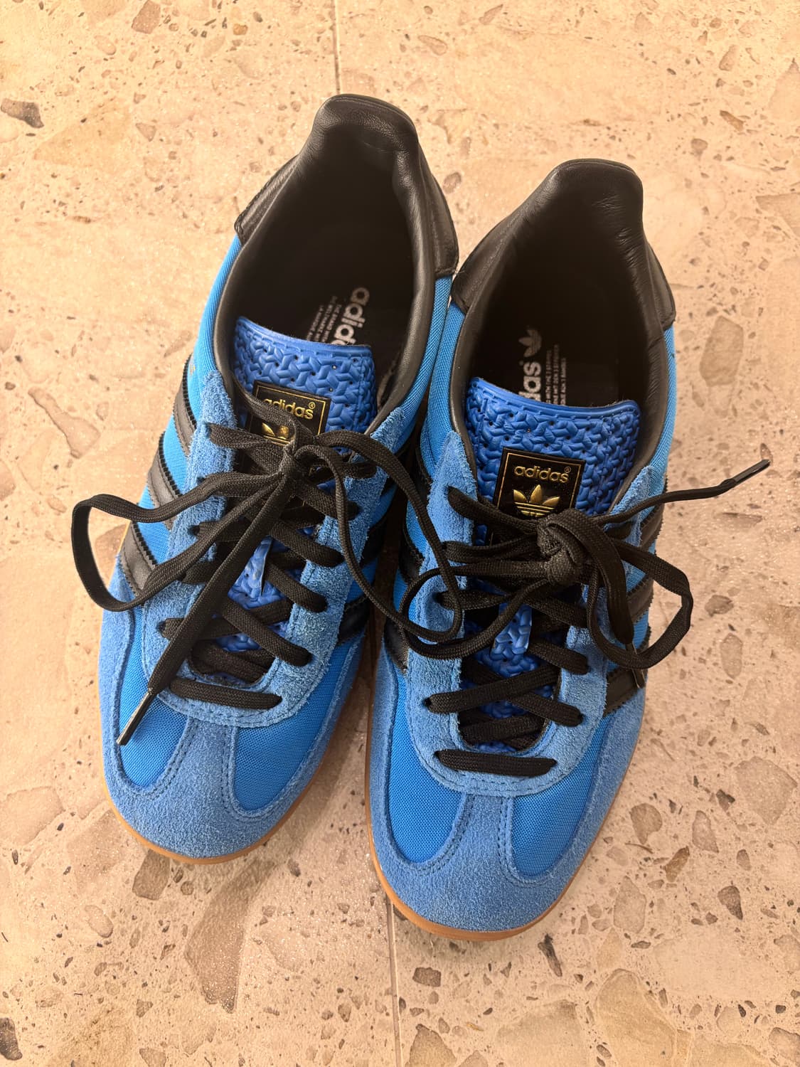 아디다스 가젤 인도어 브라이트 블루 코어 블랙 상품이미지2