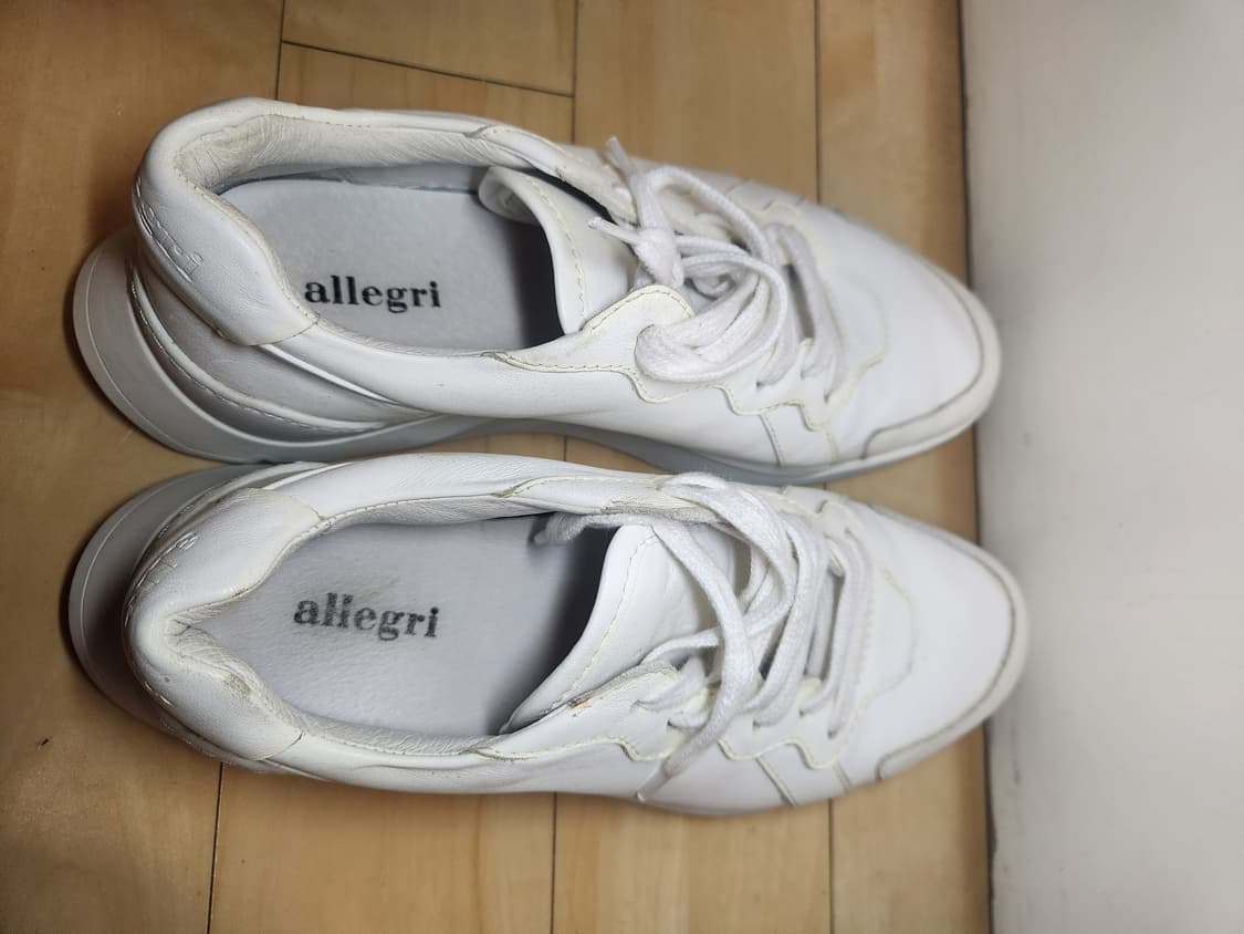 (eu40)알레그리 화이트 스니커즈 상품이미지3