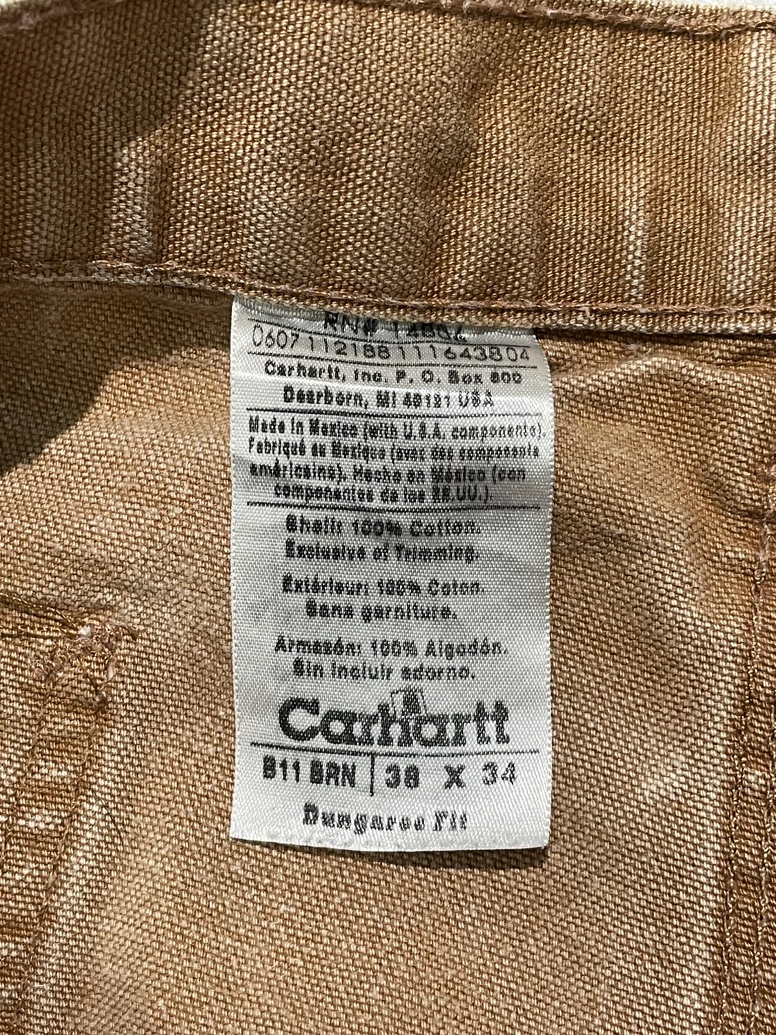 칼하트 덕캔버스 카펜더 팬츠 ❤️‍🔥대장급❤️‍🔥 상품이미지7