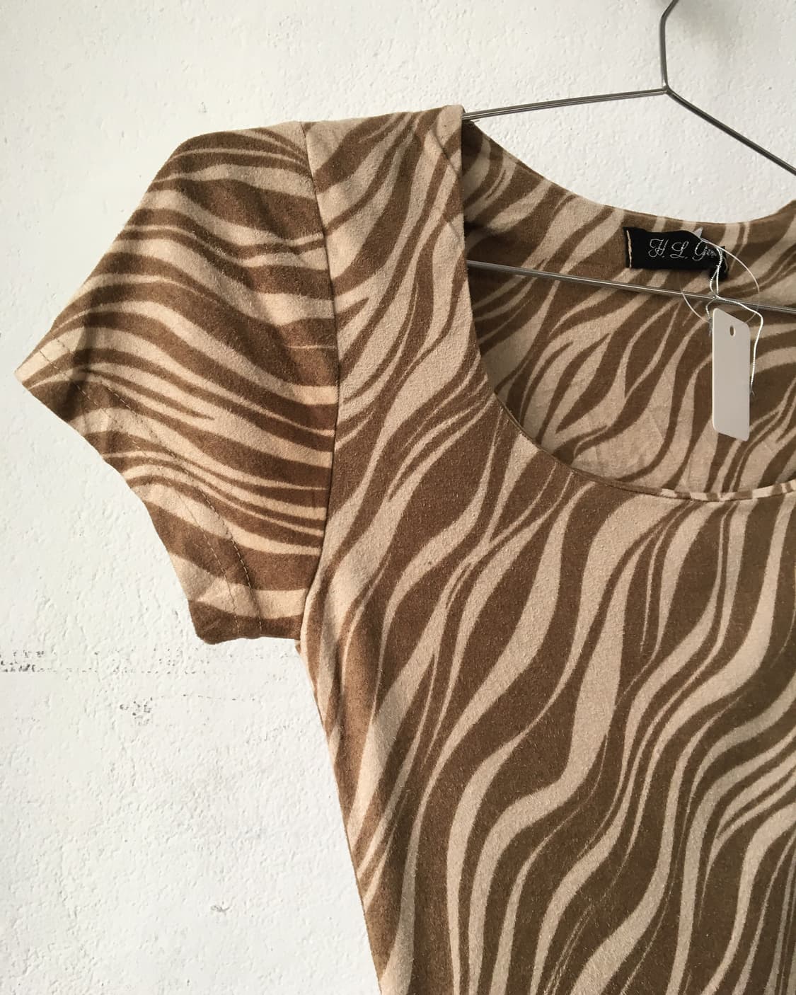 Zebra pattern t shirt 상품이미지5