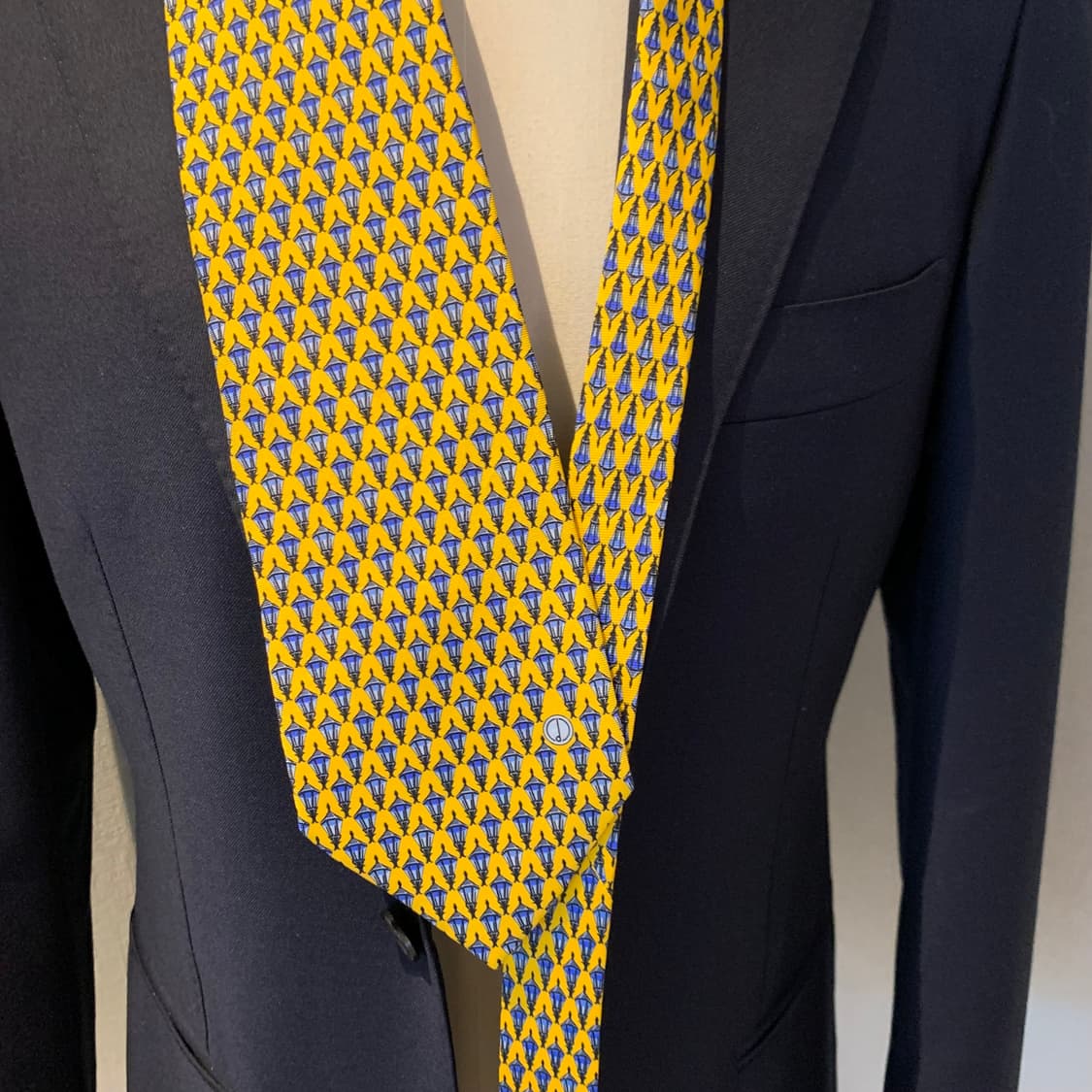 던힐(dunhill) 명품넥타이 새상품급 정장룩 코디 A+등급 상품이미지2