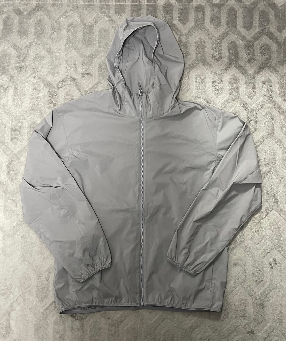 [M] 유니클로 포켓터블UV PROTECTION파카 그레이 상품이미지2